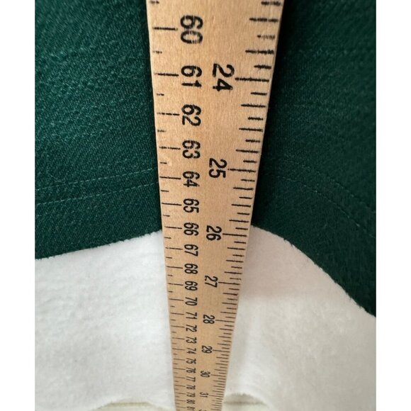 Anthropologie Sutton Pont knit v neck jumpsuit Hunter Green sz L - Picture 7 of 10